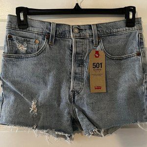 Levi's 501 Mid-Rise Cutoff Shorts